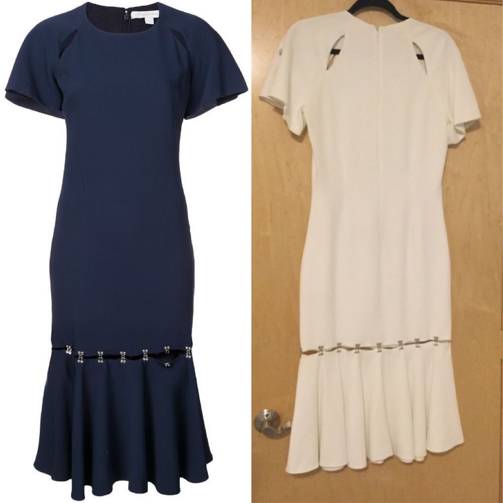 JONATHAN SIMKHAI hook and eye crepe dress - Picture 5 of 16